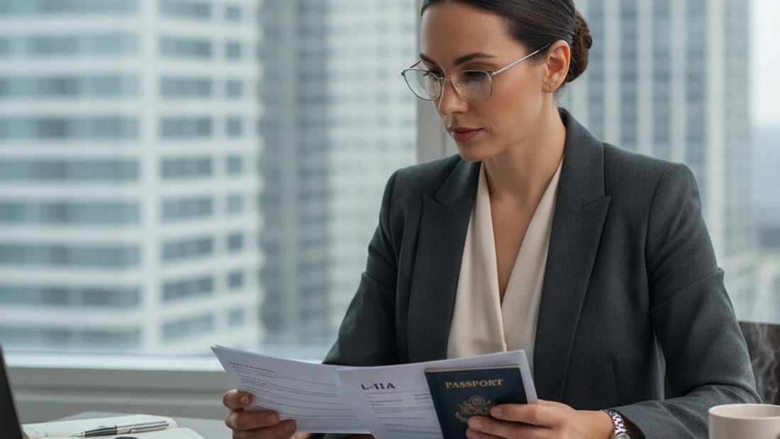 l-1a biometrics appointment preparation - Professional illustration