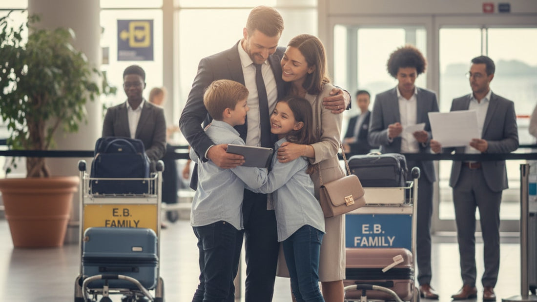 eb-1b family members following to join - Professional illustration