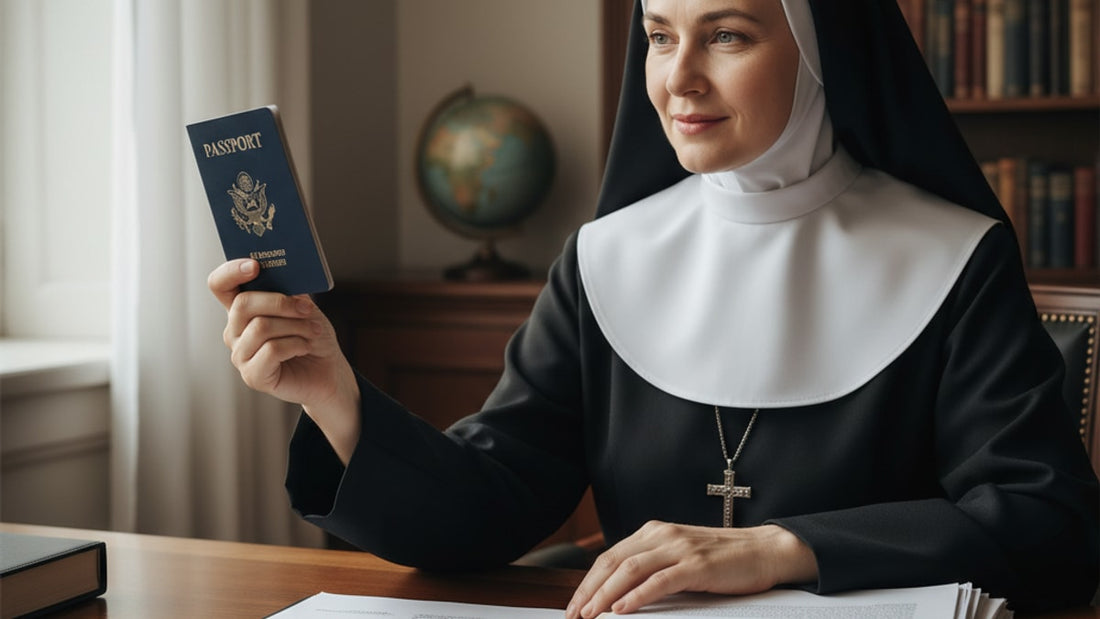 r-1 visa nun - Professional illustration