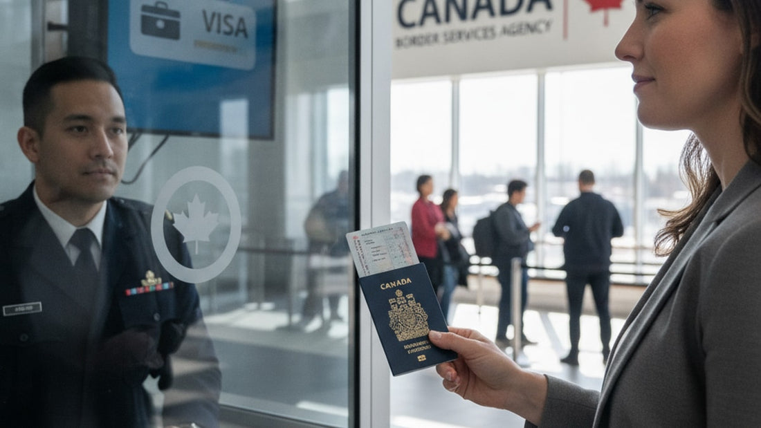 b-1/b-2 visa canada - Professional illustration