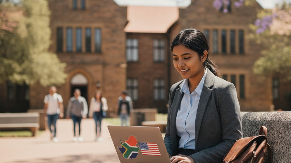 f-1 visa south africa - Professional illustration