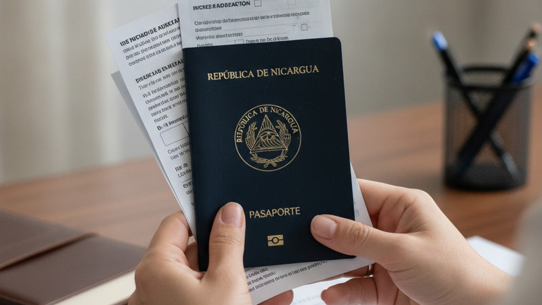 b-1/b-2 visa nicaragua - Professional illustration