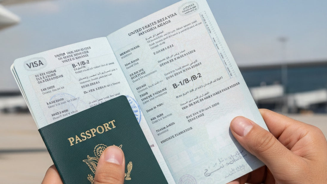 b-1/b-2 visa saudi arabia - Professional illustration