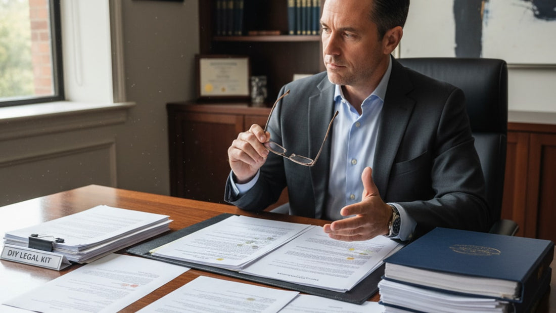 tps diy vs attorney - Professional illustration