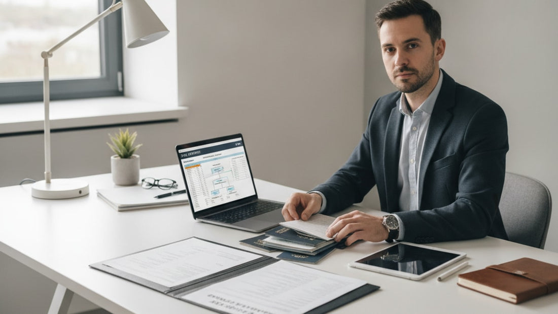 b-1/b-2 filing strategy tips - Professional illustration