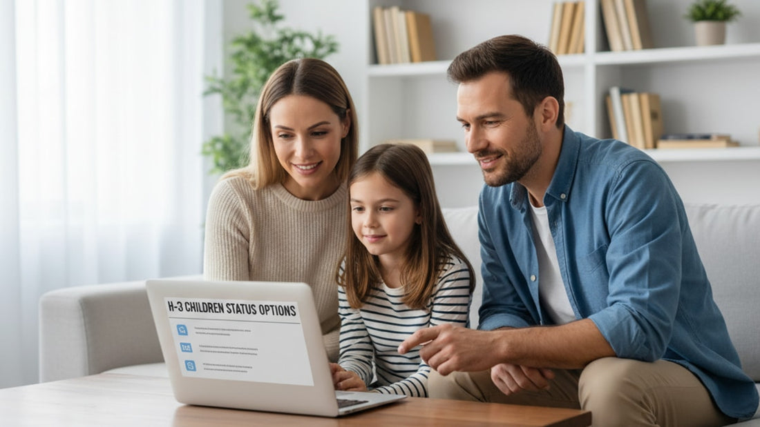h-3 children status options - Professional illustration