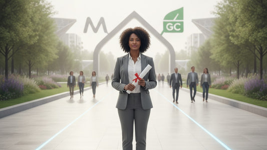 m-1 to green card pathway - Professional illustration