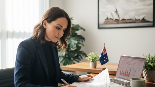 Blog Post: Does the E-3 Visa Require Employer Sponsorship? - Professional illustration