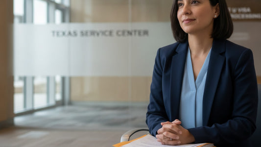 u visa processing time texas service center - Professional illustration