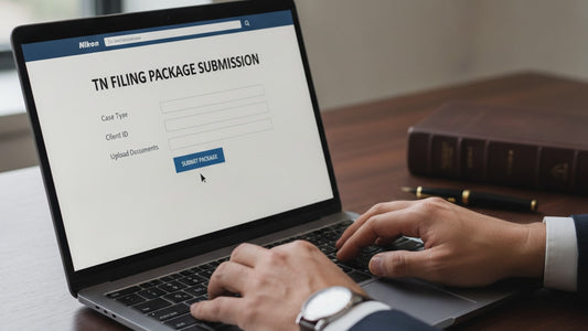tn filing package submission - Professional illustration