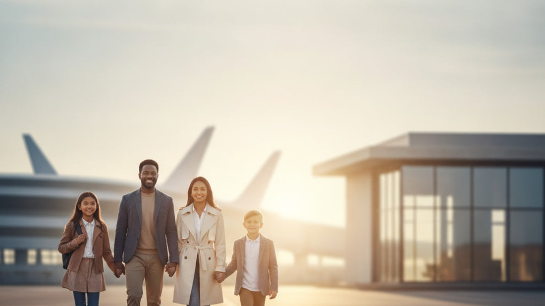 eb-4 family members following to join - Professional illustration