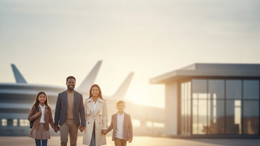 eb-4 family members following to join - Professional illustration