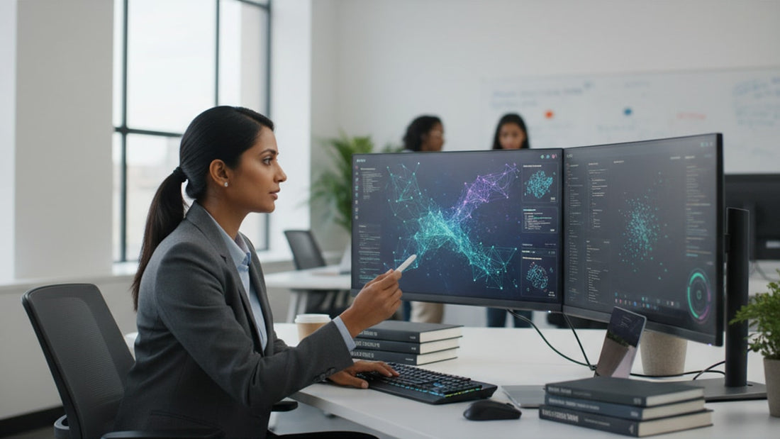 h-1b visa ai researcher - Professional illustration