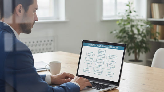 h-2b application process step by step - Professional illustration