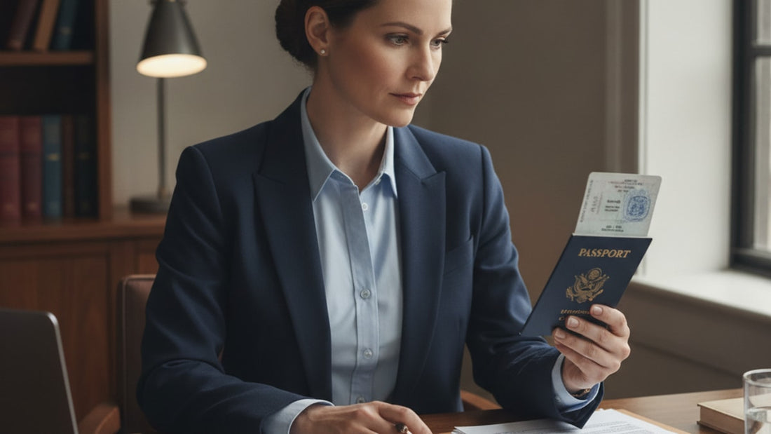 l-1b biometrics appointment preparation - Professional illustration