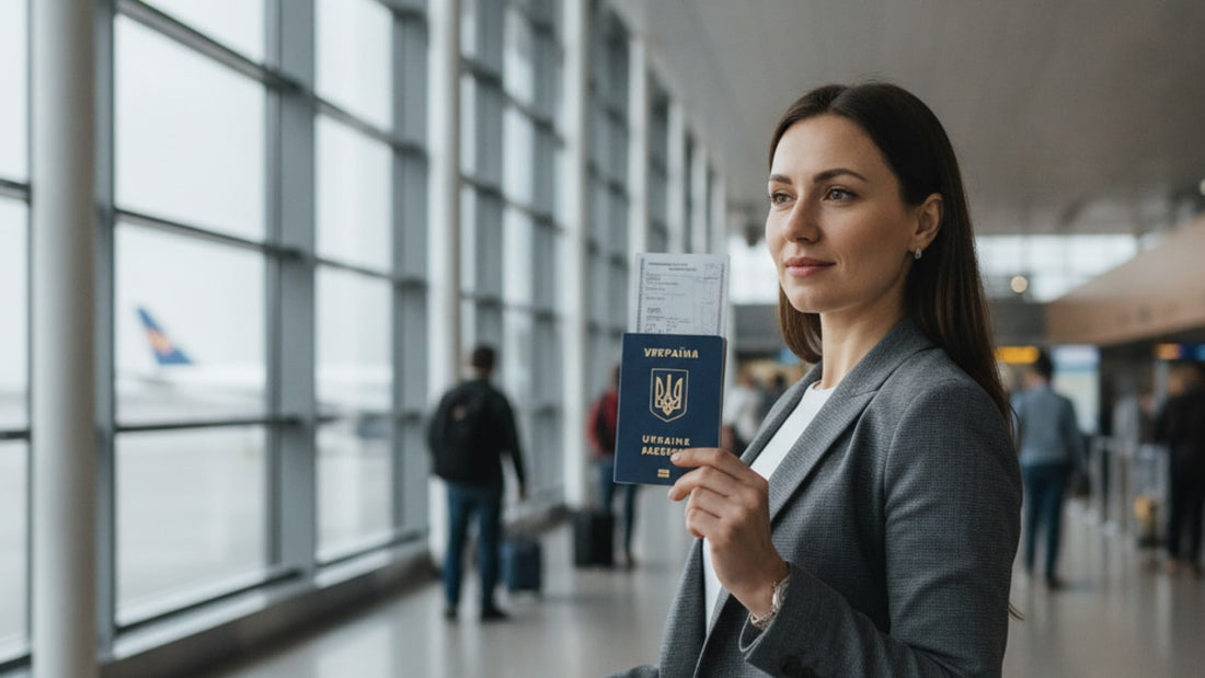 b-1/b-2 visa ukraine - Professional illustration