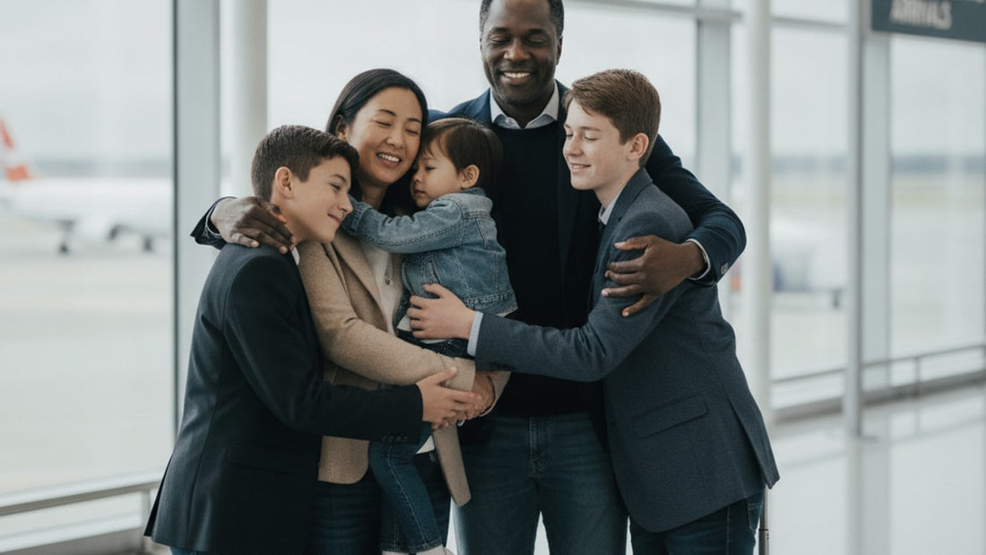 n-400 family members following to join - Professional illustration