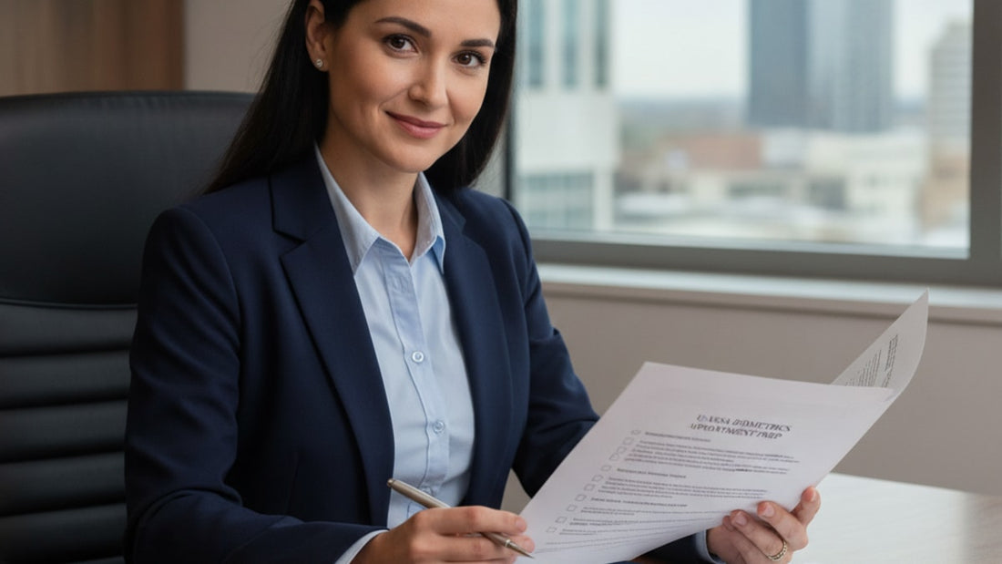 u visa biometrics appointment preparation - Professional illustration