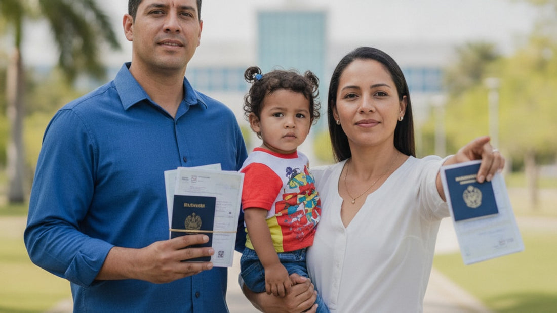 asylum visa el salvador - Professional illustration