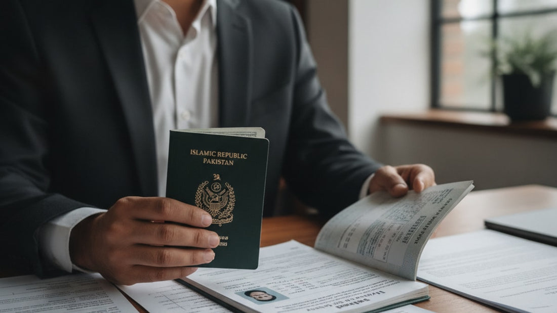 b-1/b-2 visa pakistan - Professional illustration