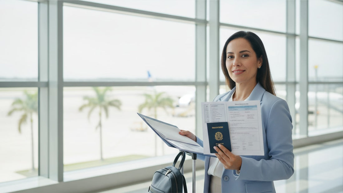 b-1/b-2 visa dominican republic - Professional illustration