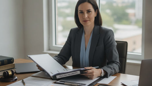 tps filing with or without an attorney - Professional illustration