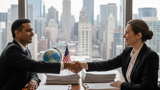 Blog Post: Who Is Eligible for the E-2 Visa - Professional illustration