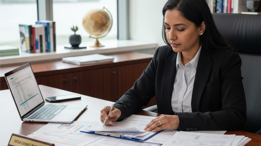fatca reporting for green card holders - Professional illustration