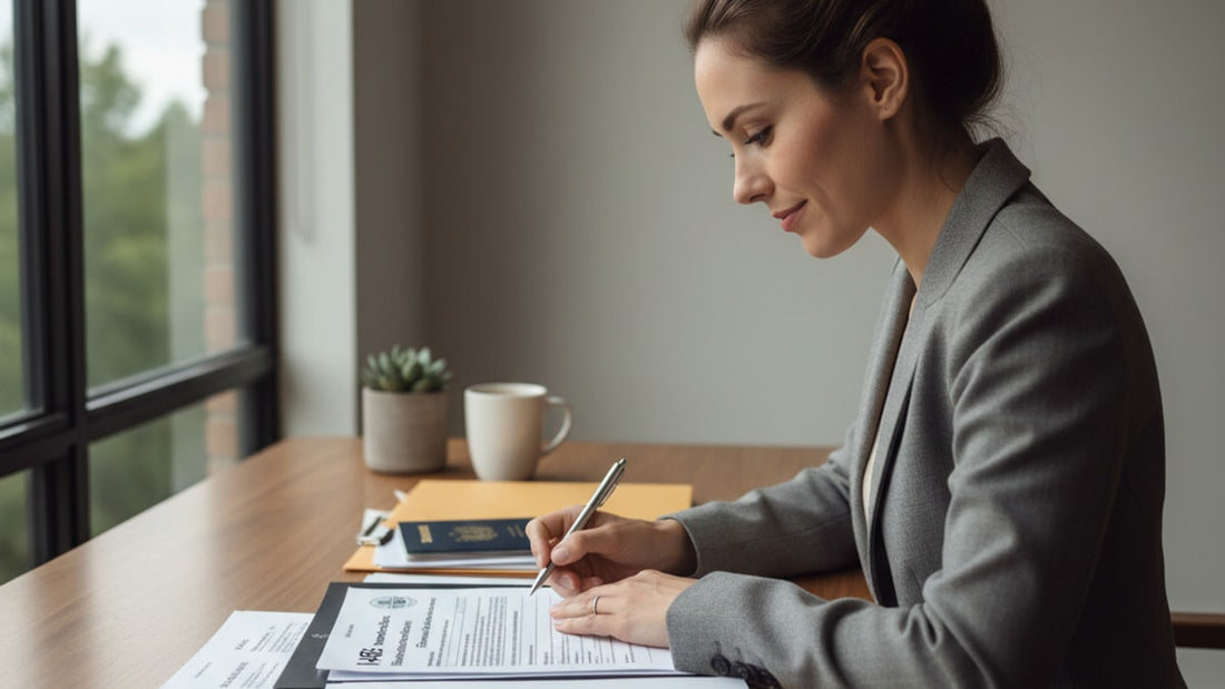 i-485 documents - Professional illustration