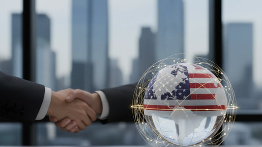 Blog Post: How Does the E-2 Visa Work? - Professional illustration