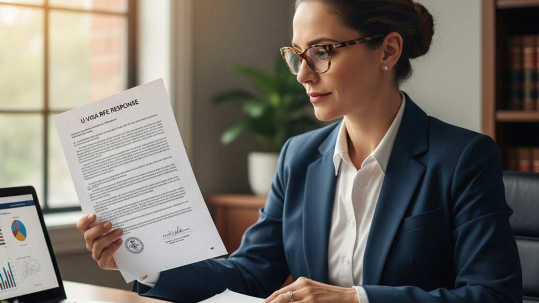 u visa rfe response - Professional illustration