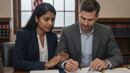 cr-1 visa interview at consulate - Professional illustration