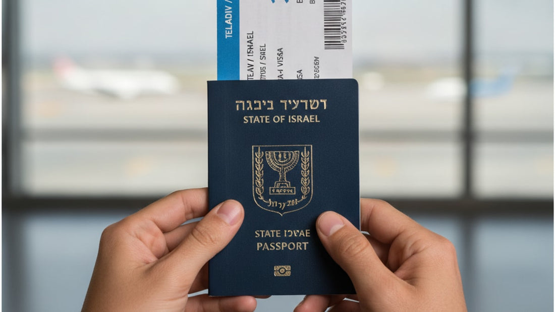 b-1/b-2 visa israel - Professional illustration