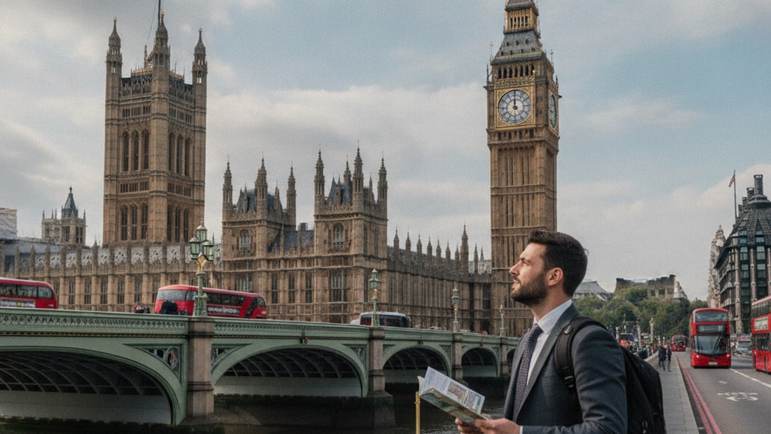 b-1/b-2 visa united kingdom - Professional illustration