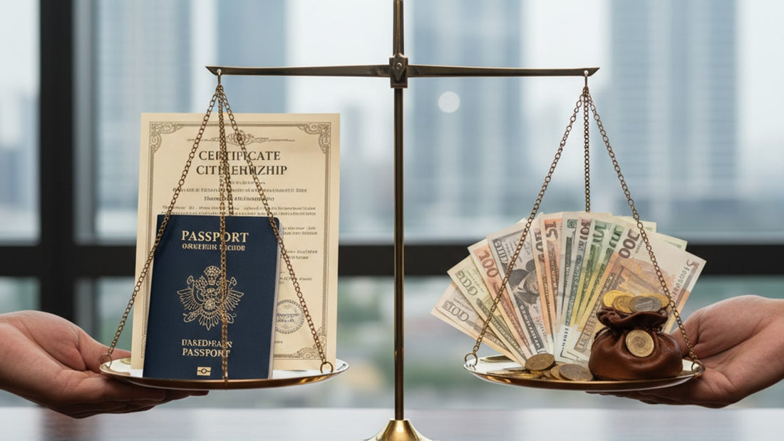 Blog Post: how much is citizenship fee - Professional illustration