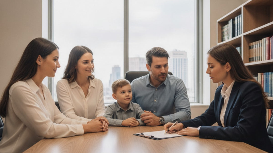 u visa dependent visa filing - Professional illustration
