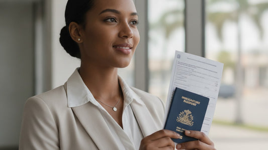 k-1 visa haiti - Professional illustration