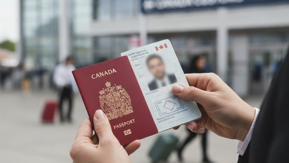 b-1/b-2 visa canada - Professional illustration