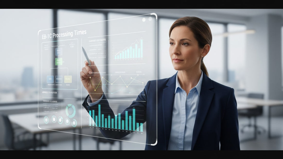 eb-1c processing time current estimates - Professional illustration