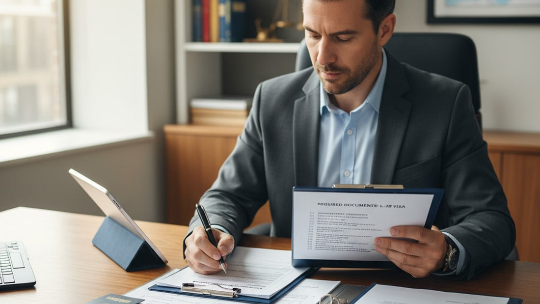 l-1b required documents checklist - Professional illustration