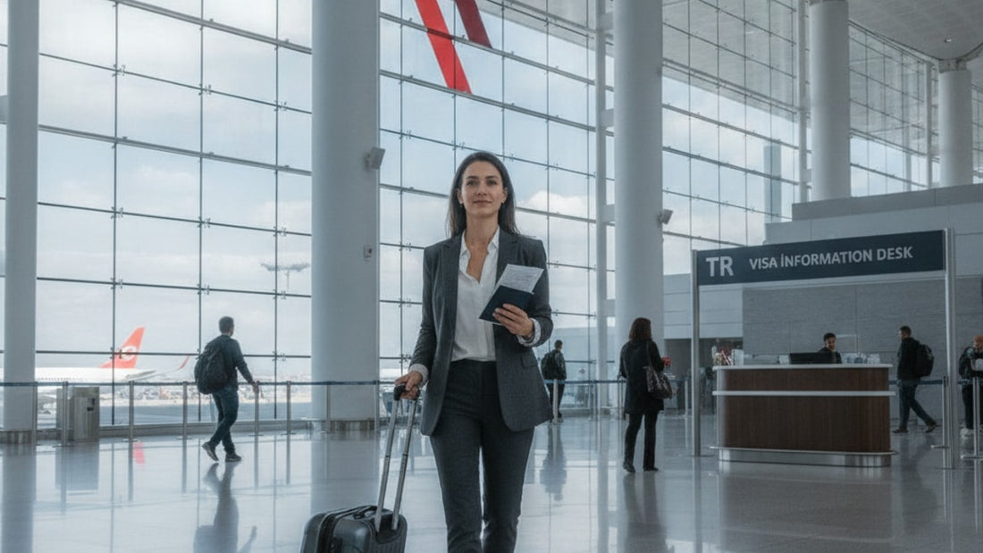 b-1/b-2 visa turkey - Professional illustration