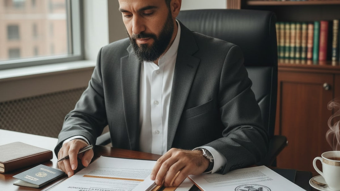 r-1 visa imam - Professional illustration