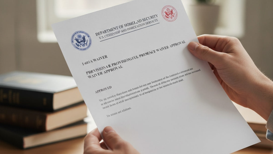 i-601a decision notice response - Professional illustration