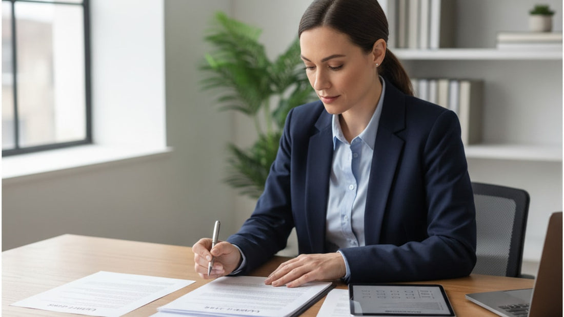 daca form filing checklist - Professional illustration