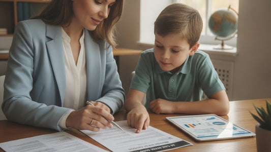 m-1 children status options - Professional illustration