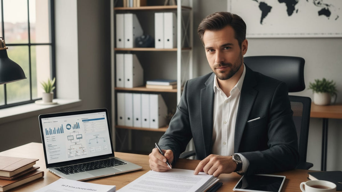 h-3 application process step by step - Professional illustration