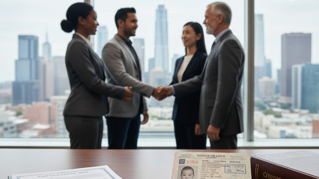 Blog Post: what is birthright citizenship - Professional illustration