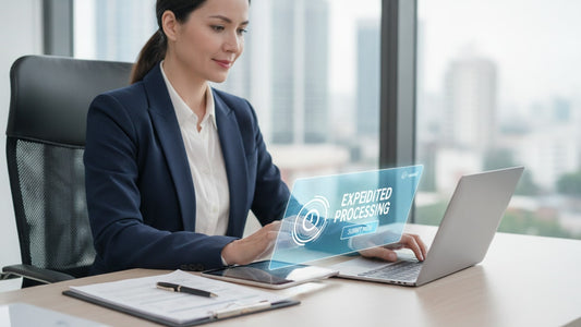opt expedited processing request - Professional illustration