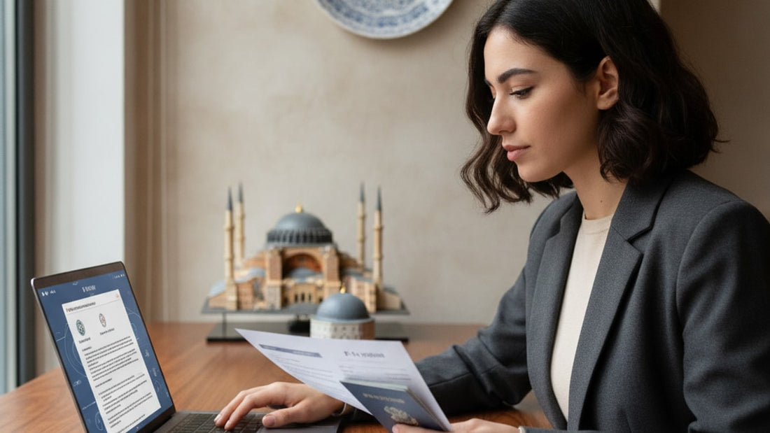 f-1 visa turkey - Professional illustration