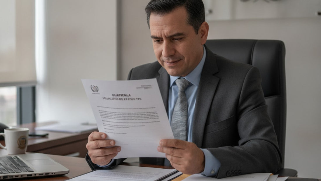 tps visa guatemala - Professional illustration